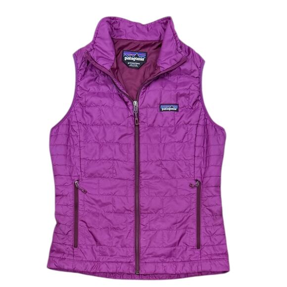 Patagonia Nano Puff Vest In Permafrost Purple - Picture 2 of 6